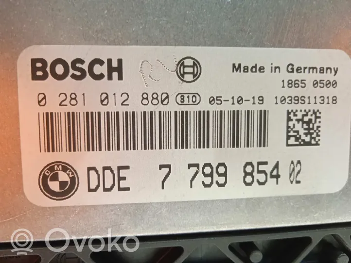 BMW 3 E90 E91 Calculateur moteur ECU 7799854