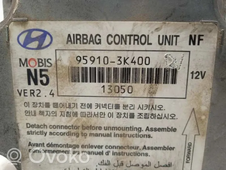 Hyundai Sonata Unidad de control/módulo del Airbag 959103K400