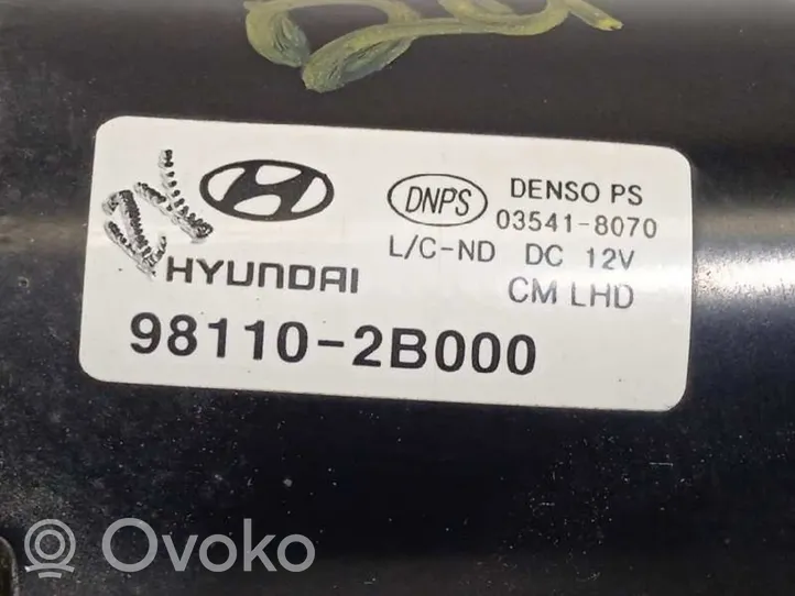 Hyundai Santa Fe Silniczek wycieraczek szyby przedniej / czołowej 981102B000