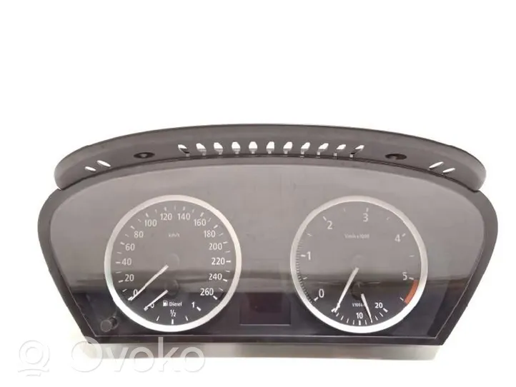 BMW 5 E60 E61 Compteur de vitesse tableau de bord 62116945641