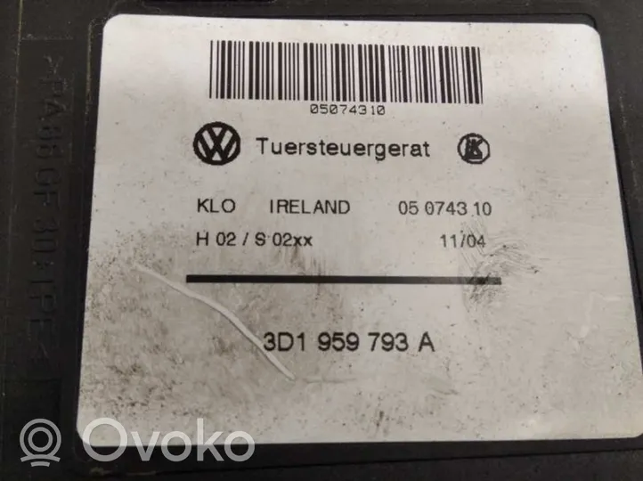 Volkswagen Touareg I Front door manual window regulator 7L0837461C