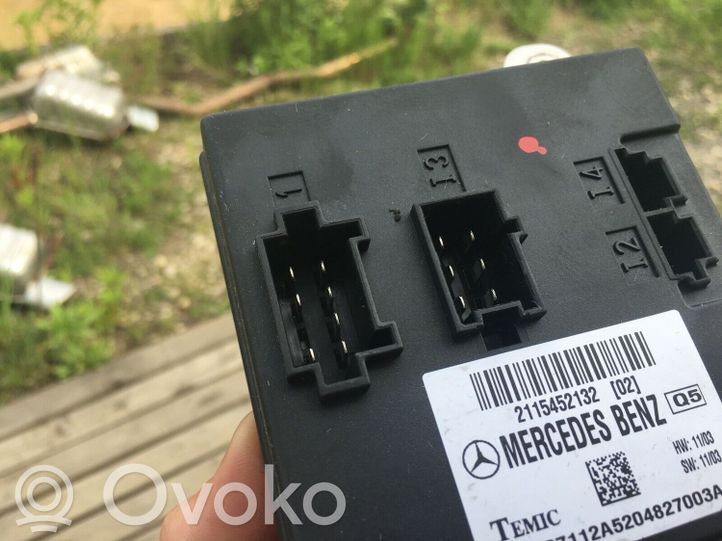 A2115452132 Mercedes-Benz E W211 Komfortsteuergerät  