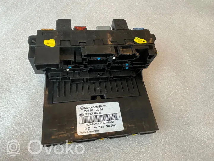 Mercedes-Benz C AMG W203 SAM control unit A2035453001