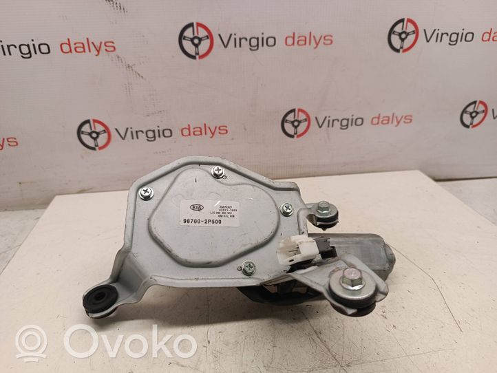 KIA Sorento Rear window wiper motor 987002p500