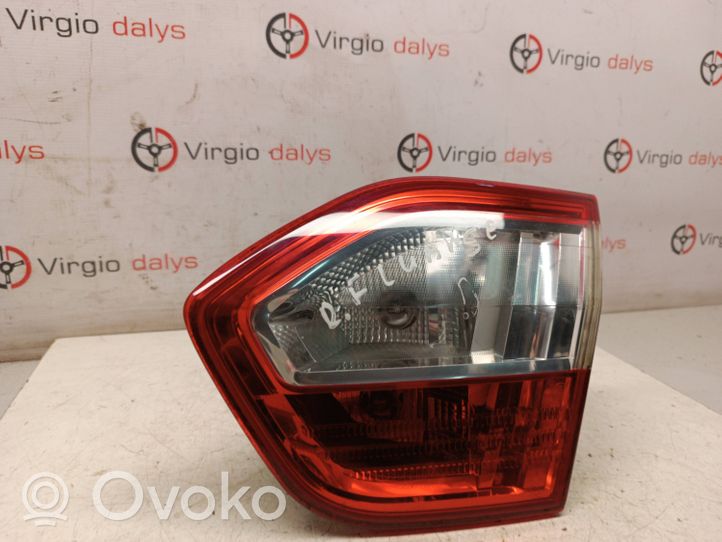 Renault Fluence Lampy tylnej klapy bagażnika 265500038R