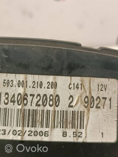 Peugeot Boxer Spidometras (prietaisų skydelis) 1340672080