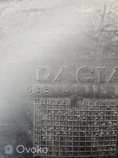 Dacia Logan I Etupyörän sisälokasuojat 638402115