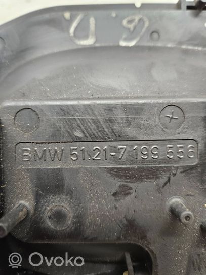 BMW 5 E60 E61 Klamka zewnętrzna drzwi tylnych 51217199556