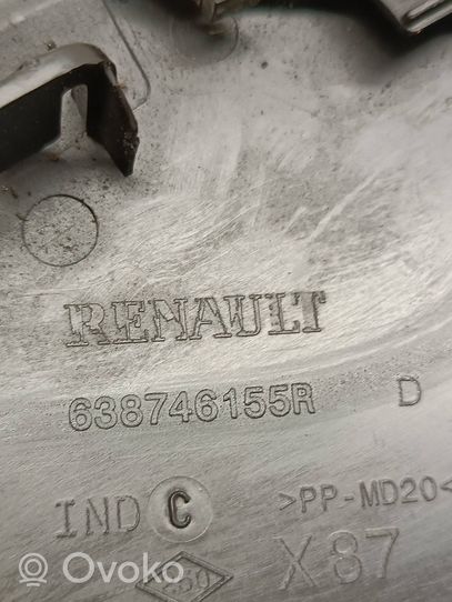 Renault Captur Listwa / Nakładka na błotnik przedni 638746155R