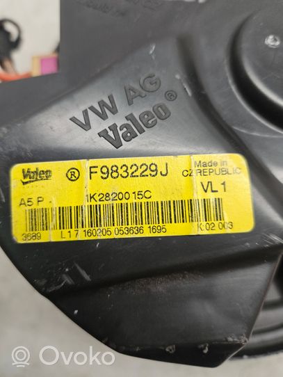 Volkswagen Golf V Ventola riscaldamento/ventilatore abitacolo 1K2820015C