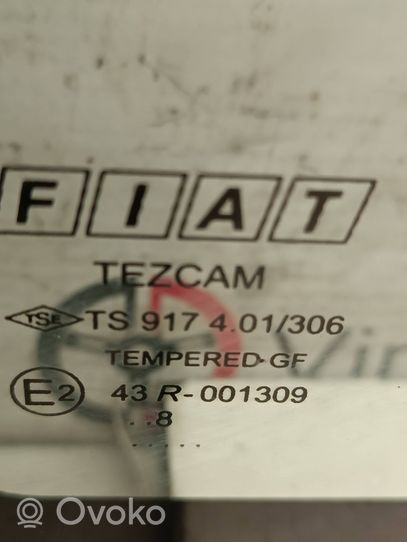 Fiat Doblo Szyba drzwi przednich 43R001309