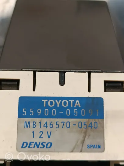 Toyota Avensis T220 Centralina del climatizzatore 5590005091