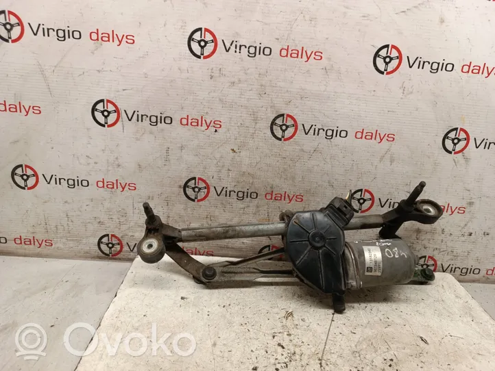 Opel Corsa D Wischergestänge Wischermotor vorne 13182340