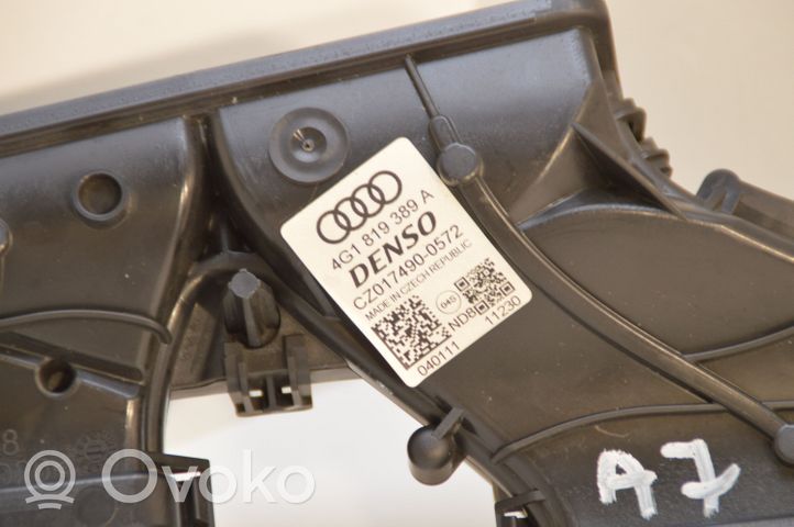 Audi A7 S7 4G Ohjaamon sisäilman ilmakanava 4G1819389A