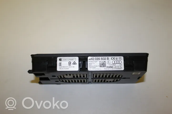 Audi A6 S6 C8 4K Modulo di ricarica wireless 4K0035502B