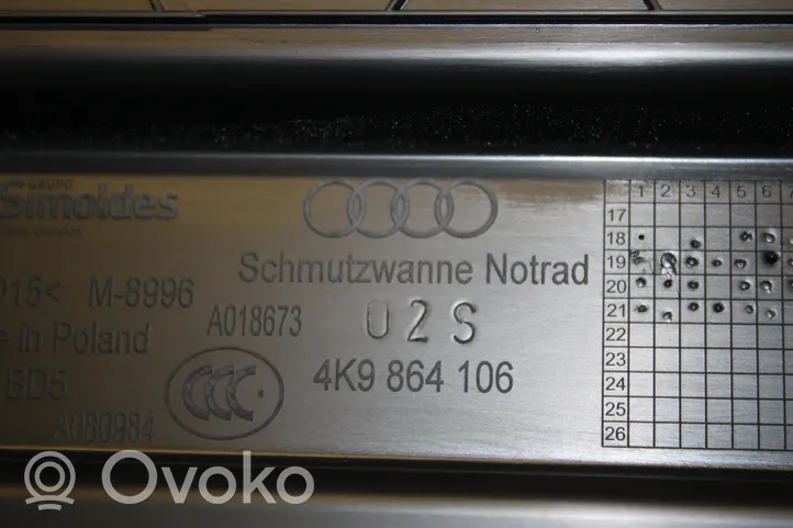 Audi A6 S6 C8 4K Wykładzina bagażnika 4K9864106