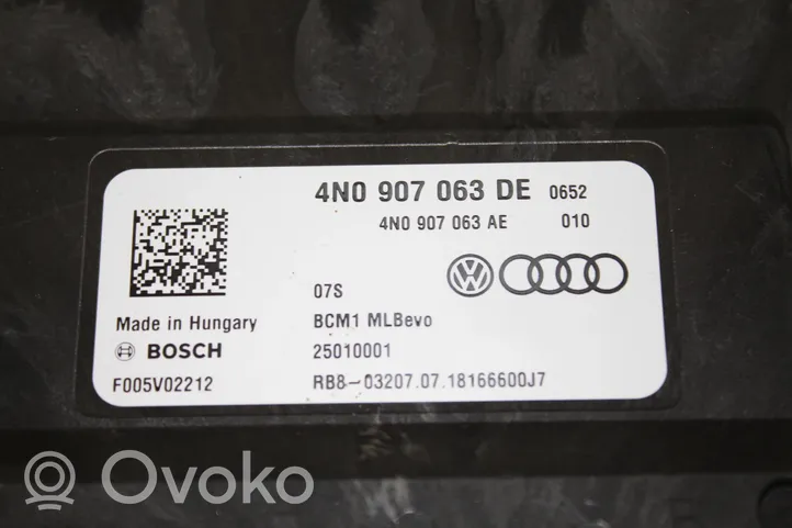 Audi Q7 4M Comfort/convenience module 4N0907063DE