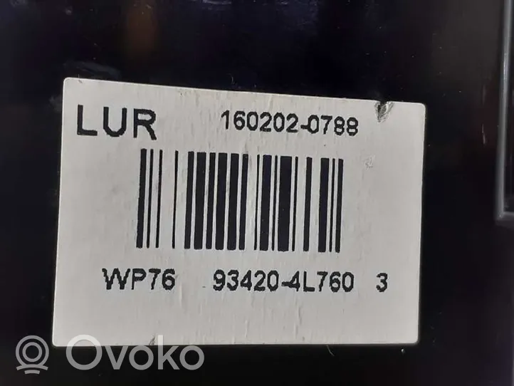 KIA Picanto Manetka / Przełącznik wycieraczek 934204L760