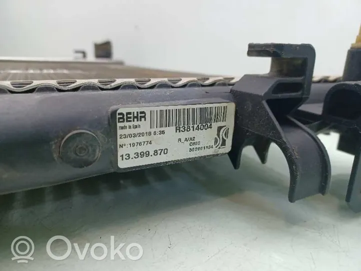 Opel Adam Radiatore di raffreddamento 13399870