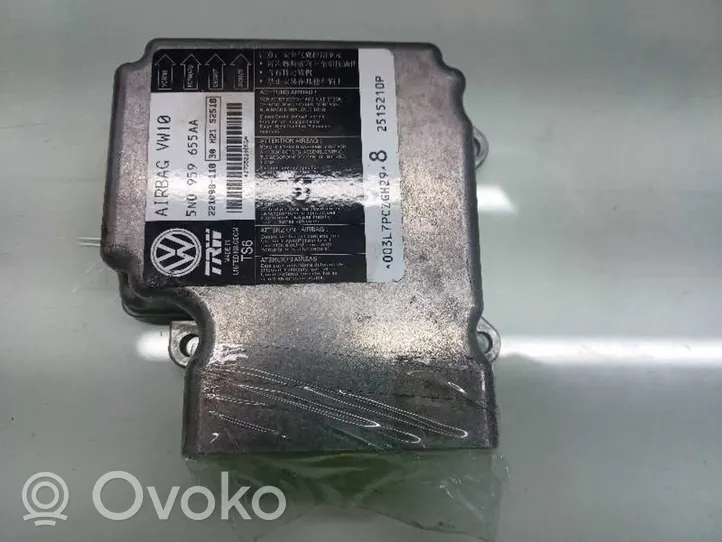 Volkswagen Tiguan Poduszki powietrzne Airbag / Komplet 5N0959655AA