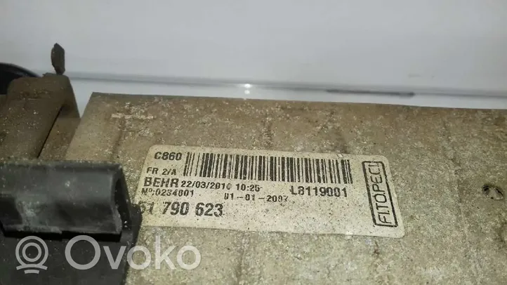 Fiat Qubo Välijäähdyttimen jäähdytin 51790623