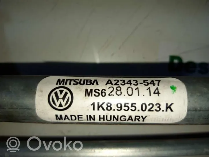 Volkswagen Scirocco Ramię wycieraczki szyby przedniej / czołowej 1K8955023K