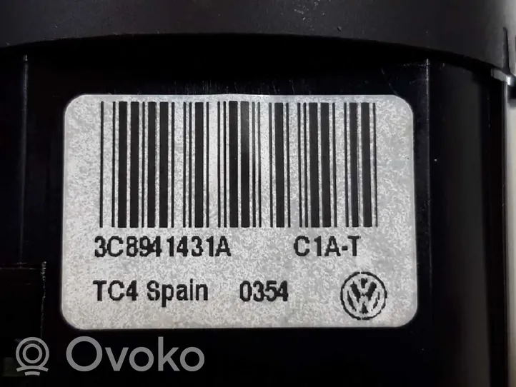 Volkswagen Scirocco Interrupteur d'éclairage de la cabine dans le panneau 3C8941431A