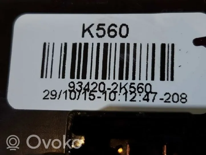 KIA Venga Commodo d'essuie-glace 934202K560