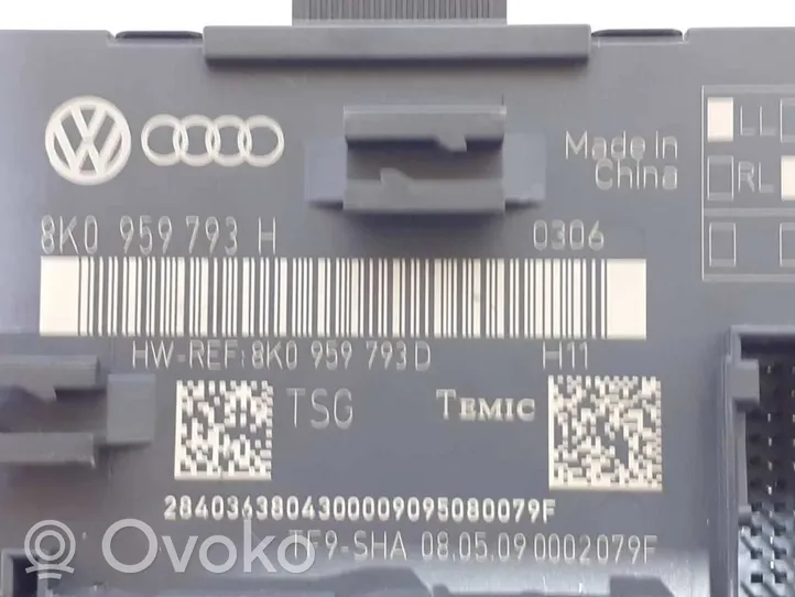 Audi A4 Allroad Vartų valdymo modulis 8K0959793H