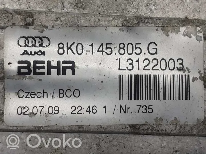 Audi Q5 SQ5 Chłodnica powietrza doładowującego / Intercooler 8K0145805G