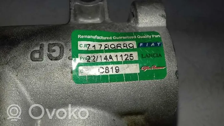 Fiat Croma Soupape vanne EGR 71789689