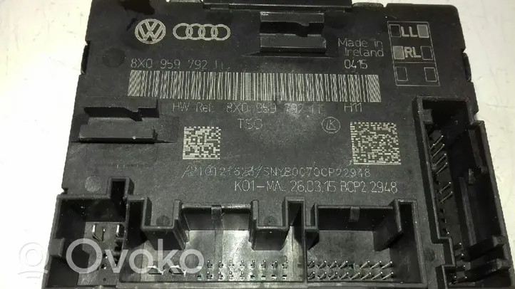 Audi Q3 8U Portin ohjausyksikkö 8X0959792H