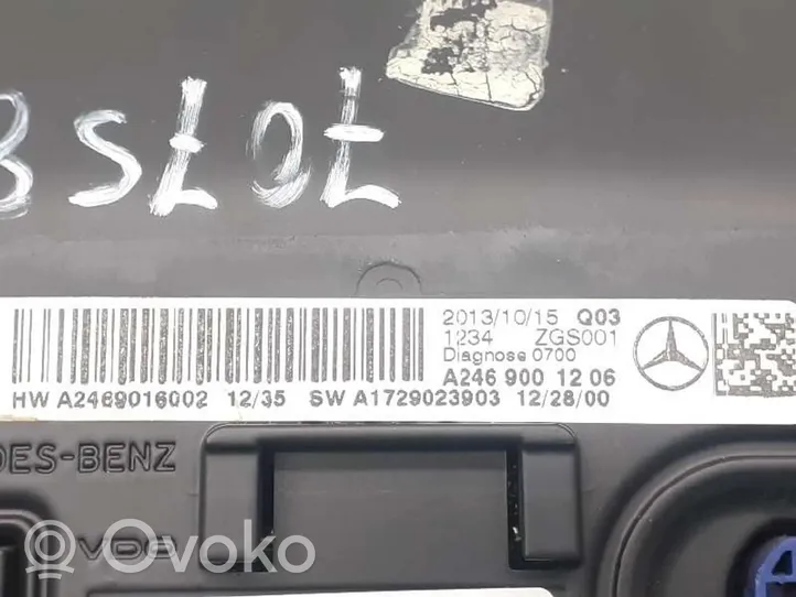 Mercedes-Benz B W246 W242 HUD-näyttö A2469001206