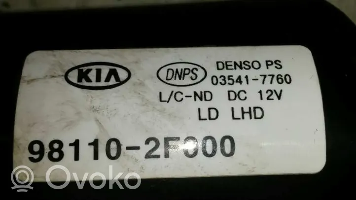 KIA Cerato Motorino del tergicristallo 981002F000