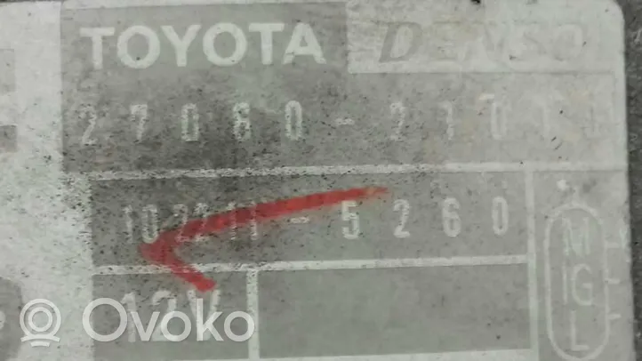 Toyota Yaris Verso Generatore/alternatore 2706021010