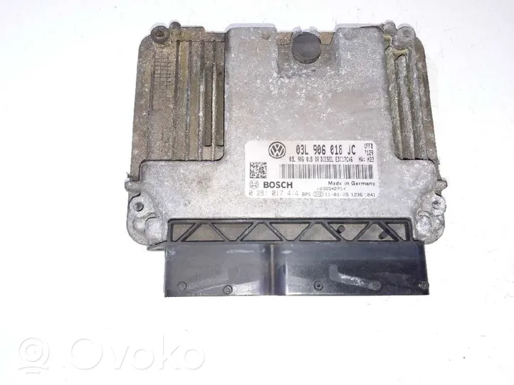 Skoda Superb B6 (3T) Komputer / Sterownik ECU silnika 03L906018JC