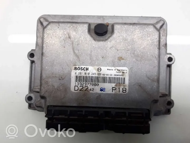 Citroen Jumper Unité de commande, module ECU de moteur 1332377080