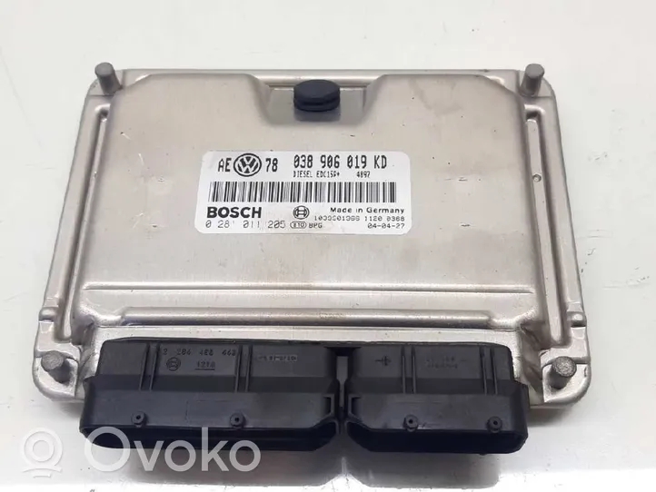 Volkswagen Passat Alltrack Centralina/modulo motore ECU 038906019KD