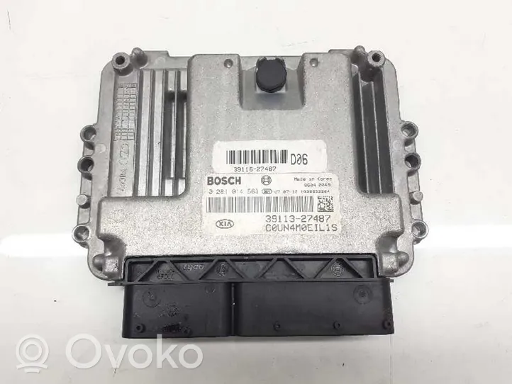 KIA Carens II Centralina/modulo motore ECU 3911327487