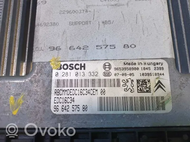 Citroen C4 Aircross Motora vadības bloka ECU 1942NY