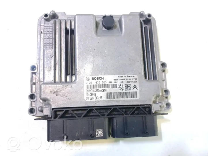 Citroen Berlingo Centralina/modulo motore ECU 9832694380