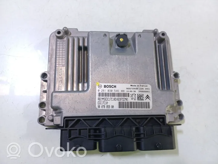 Citroen C4 Aircross Motora vadības bloka ECU 1611554580