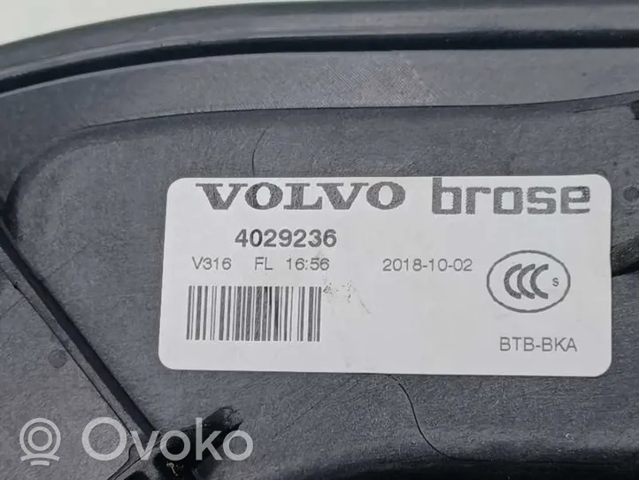 Volvo XC40 Alzacristalli manuale della portiera anteriore 30747091