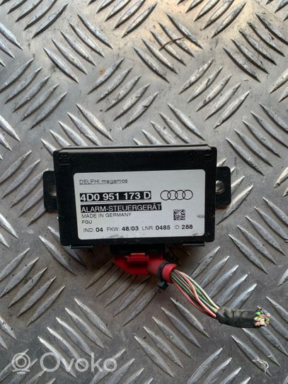 Audi A6 Allroad C5 Boîtier module alarme 4D0951173D