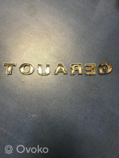 Volkswagen Touareg I Logo, emblème de fabricant 