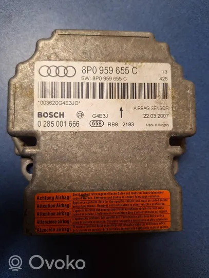 Audi A3 S3 A3 Sportback 8P Centralina/modulo airbag 8P0959655C