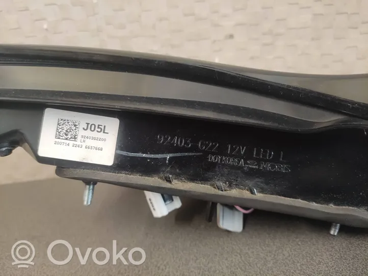 Hyundai Ioniq Lampy tylnej klapy bagażnika 92403G2200