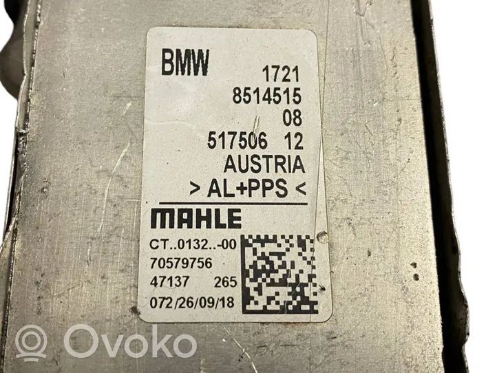 BMW 3 F30 F35 F31 Radiatore dell’olio del cambio 8514515