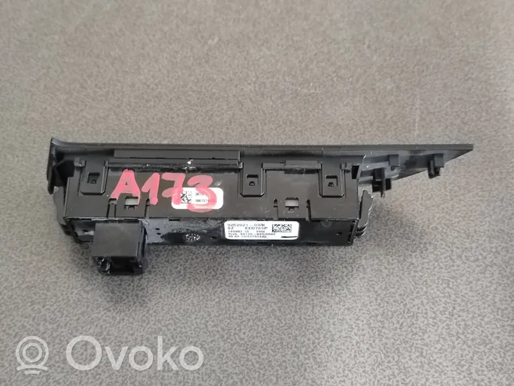 BMW 3 F30 F35 F31 Interruttore del sensore di parcheggio (PDC) 9252921