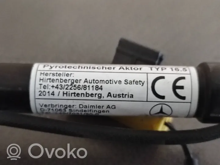 Mercedes-Benz C W205 Sensore d’urto/d'impatto apertura airbag A2059060002